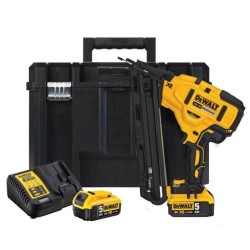 18v xr gwoździarka do wykończeń 15ga xr,2 x 5.0ah, ład i tst