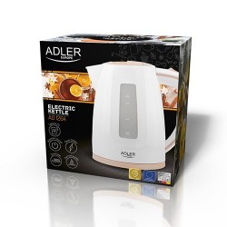 Czajnik elektryczny Adler AD 1264 (2200W 1.7l kolor biały)