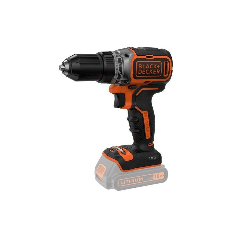 Black & Decker BL186N 1650 RPM Zamek centralny Czarny, Pomarańczowy Black & Decker BL186N 1650 RPM Zamek centralny Czarny, Pomarańczowy