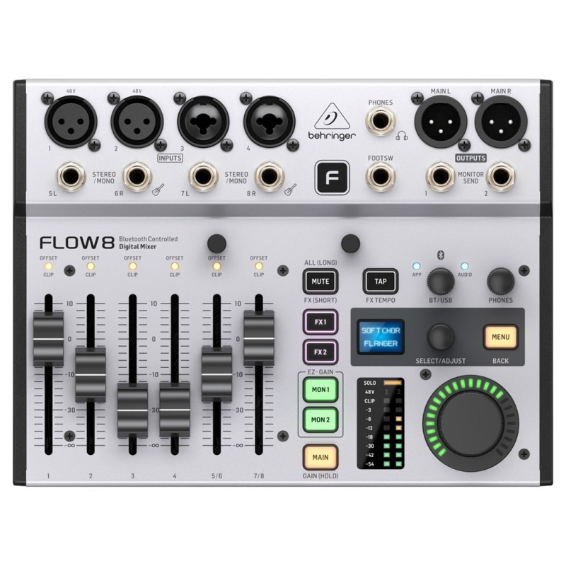 Behringer FLOW 8 - Mikser cyfrowy Behringer FLOW 8 - Mikser cyfrowy