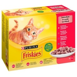 Friskies Mix mięsny - mokra karma dla kota - 12 x 85 g