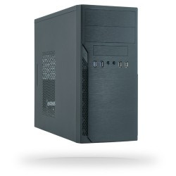 Chieftec ATX mini-tour alu brossé SECC Tower Czarny