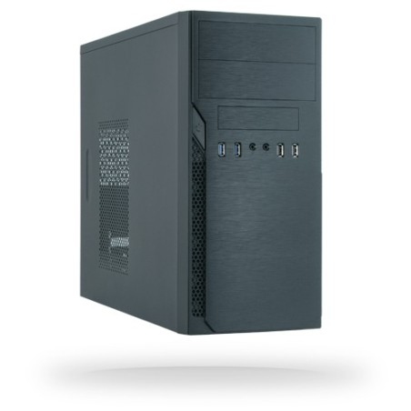 Chieftec ATX mini-tour alu brossé SECC Tower Czarny