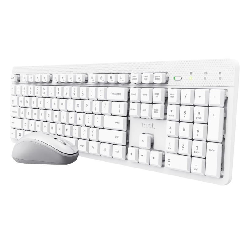 Klawiatura + mysz Trust ODY II Wireless White US Klawiatura + mysz Trust ODY II Wireless White US