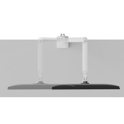 Neomounts DS70-250WH1 uchwyt / stojak do monitorów 88,9 cm (35") Biurko Biały