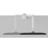 Neomounts DS70-250WH1 uchwyt / stojak do monitorów 88,9 cm (35") Biurko Biały