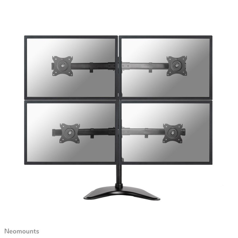 Neomounts NM-D335D4BLACK uchwyt / stojak do monitorów 68,6 cm (27") Biurko Czarny Neomounts NM-D335D4BLACK uchwyt / stojak do monitorów 68,6 cm (27") Biurko Czarny