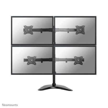 Neomounts NM-D335D4BLACK uchwyt / stojak do monitorów 68,6 cm (27") Biurko Czarny