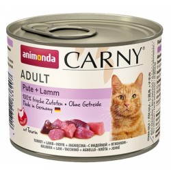 ANIMONDA Cat Carny Adult indyk z jagnięciną - mokra karma dla kota - 200 g