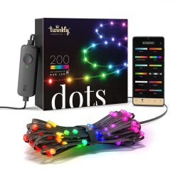 Inteligentne lampki Twinkly Dots 200 RGB 10 m