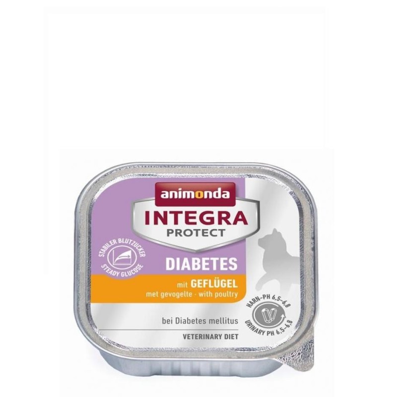 ANIMONDA Integra Protect Diabetes kurczak - mokra karma dla kota - 100g