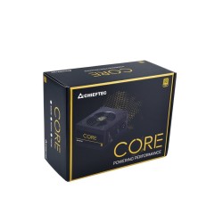 Chieftec Core BBS-700S moduł zasilaczy 700 W 24-pin ATX PS/2 Czarny