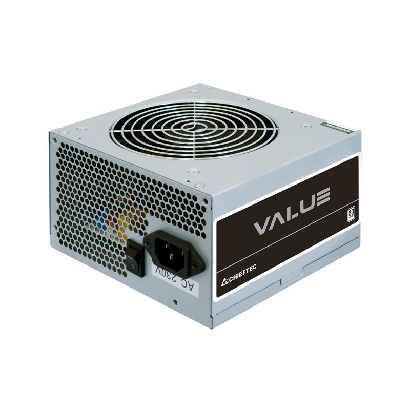 Chieftec Value APB-500B8 moduł zasilaczy 500 W 20+4 pin ATX ATX Srebrny Chieftec Value APB-500B8 moduł zasilaczy 500 W 20+4 pin ATX ATX Srebrny