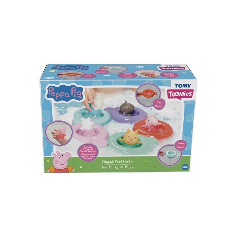 TOMY ?winka Peppa zab.kšpielowa E73549 /3 TOMY ?winka Peppa zab.kšpielowa E73549 /3