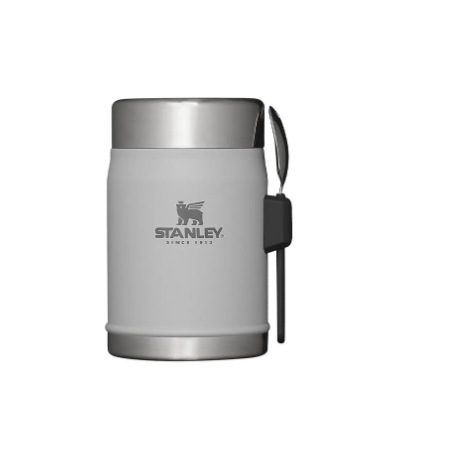 Stanley Termos obiadowy ze sztućcami Classic 0,4 l Ash