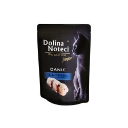 DOLINA NOTECI Premium Danie z dorszem i sardynką - mokra karma dla kociąt - 85 g