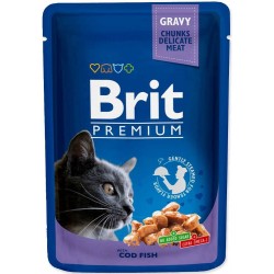 BRIT Cat Pouches Family Plate - mokra karma dla kota - 12 x 100g