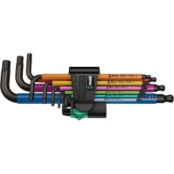 Zestaw kluczy imbusowych trzpieniowych HEX Plus 9sztuk