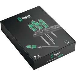 Zestaw wkrętaków Kraftform Lasertip + wieszak, 6 części