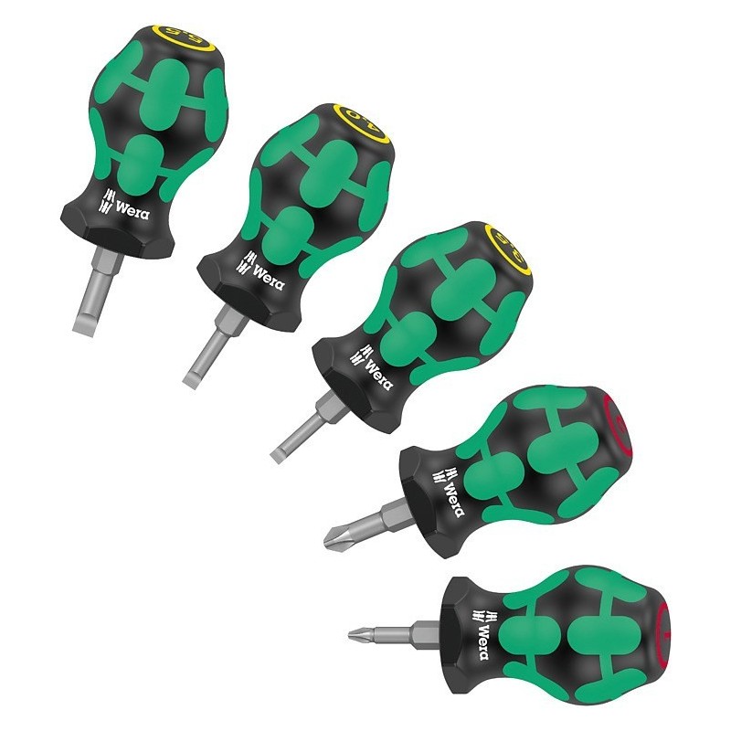 Wera Stubby Set 1 Pojedynczy Śrubokręt jednokierunkowy