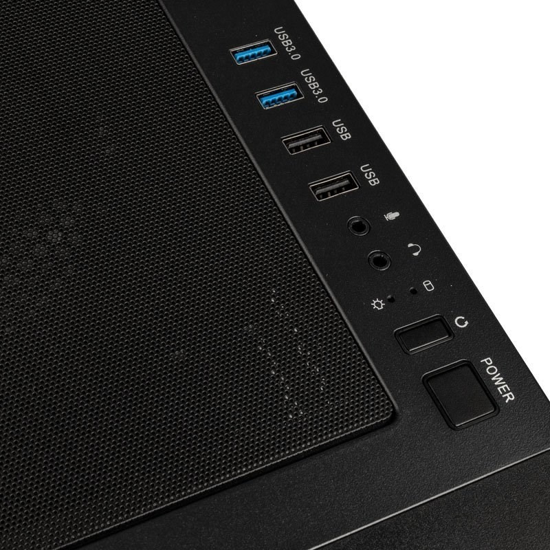 Kolink Unity Meshbay Performance Midi-Tower, Mesh - czarny Kolink Unity Meshbay Performance Midi-Tower, Mesh - czarny