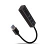 AXAGON HMA-CR3A Koncentrator wieloportowy, USB 3.0 Type-A, 3x USB-A, SD, microSD