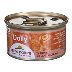 ALMO NATURE Daily Menu Mus z łososiem - mokra karma dla kota - puszka 85 g