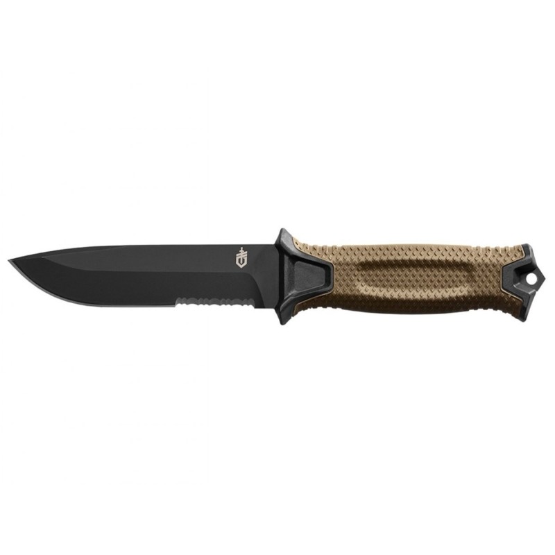 Nóż survivalowy GERBER Strongarm Fixed Serrated Coyote Nóż survivalowy GERBER Strongarm Fixed Serrated Coyote