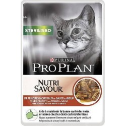 Purina Pro Plan Cat Sterilised Wołowina - mokra karma dla kota - 85 g