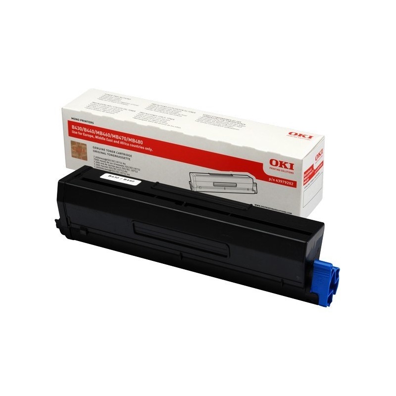 OKI 43979202 kaseta z tonerem 1 szt. Oryginalny Czarny OKI 43979202 kaseta z tonerem 1 szt. Oryginalny Czarny