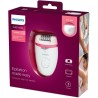 Depilator z dyskami Philips Satinelle BRE255/00 (kolor biały)