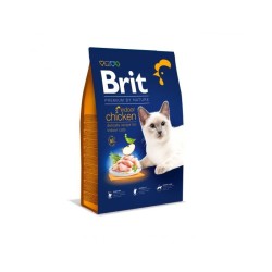 BRIT Dry Premium By Nature Indoor Kurczak - sucha karma dla kotów - 1,5 kg