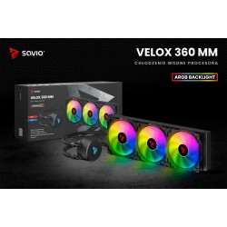 SAVIO CHŁODZENIE WODNE CPU ARGB 360MM VELOX