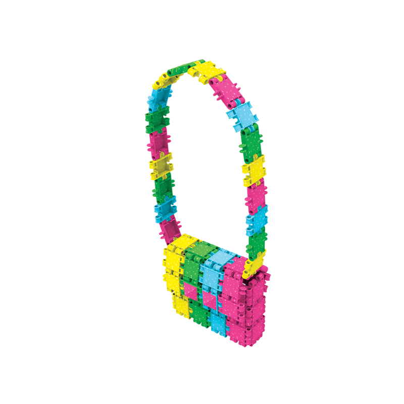 Klocki konstrukcyjne CLICS - Zestaw 175 el. (8w1) GLITTER Klocki konstrukcyjne CLICS - Zestaw 175 el. (8w1) GLITTER