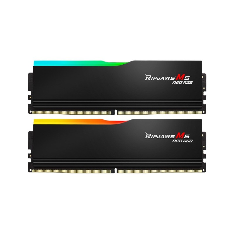G.SKILL RIPJAWS M5 NEO AMD RGB DDR5 2X16GB 6000MHZ CL30 F5-6000J3038F16GX2-RM5NRK G.SKILL RIPJAWS M5 NEO AMD RGB DDR5 2X16GB 6000MHZ CL30 F5-6000J3038F16GX2-RM5NRK