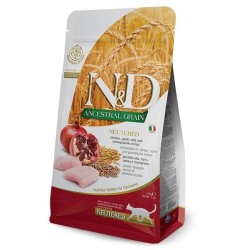 FARMINA N&D Ancestral Grain Chicken & Pomegranate Neutered - sucha karma dla kota - 1,5kg