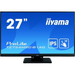 iiyama ProLite T2754MSC-B1AG monitor komputerowy 68,6 cm (27") 1920 x 1080 px Full HD LED Ekran dotykowy Przeznaczony dla wielu