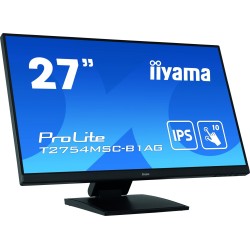 iiyama ProLite T2754MSC-B1AG monitor komputerowy 68,6 cm (27") 1920 x 1080 px Full HD LED Ekran dotykowy Przeznaczony dla wielu