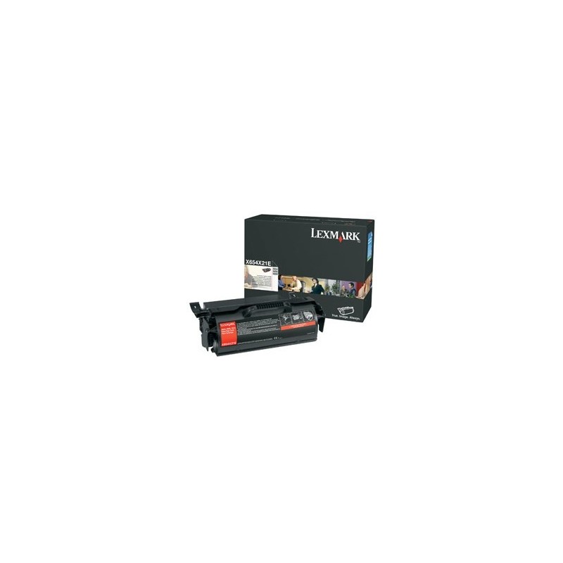 Toner Lexmark Black X654X31E Toner Lexmark Black X654X31E