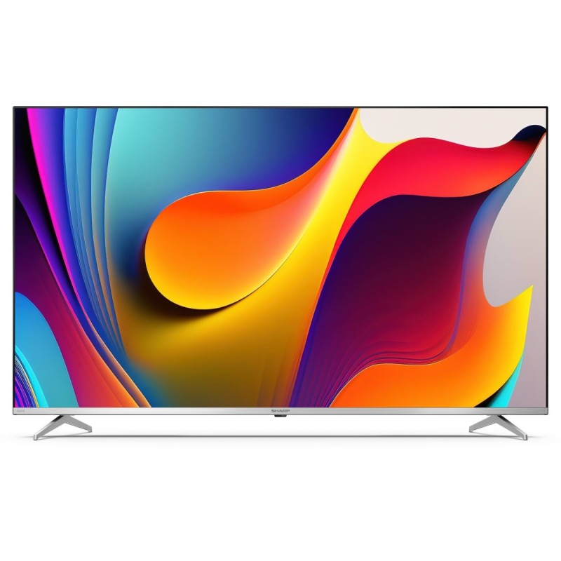 Sharp 55FP1EA Telewizor 139,7 cm (55") 4K Ultra HD Smart TV Wi-Fi Srebrny