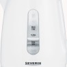 SEVERIN CZAJNIK ELEKTR. 1L , ZAKRYTA GRZAŁKA, WSKAŹNIK POZIOMU WODY, ANTYPOŚLIZGOWE NÓŻKI, PLASTIK, MOC 2200W WK3411
