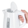 SEVERIN CZAJNIK ELEKTR. 1L , ZAKRYTA GRZAŁKA, WSKAŹNIK POZIOMU WODY, ANTYPOŚLIZGOWE NÓŻKI, PLASTIK, MOC 2200W WK3411