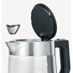 SEVERIN CZAJNIK ELEKTR. SZKŁO-STAL, POJ. 1 L, ZAKRYTA GRZAŁKA, FILTR ANTYWAPNIOWY, LAMPKA KONTROLNA, MOC 2200W WK3468