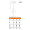Spodnie ochronne NEO tools 81-226-S