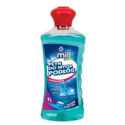MILL CLEAN płyn do mycia podłóg Uniwersalny o zapachu Grejpfruta 1l (opak.zb 9 szt.)