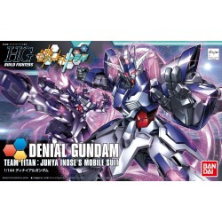 Figurka kolekcjonerska BANDAI HGBF 1/144 DENIAL GUNDAM