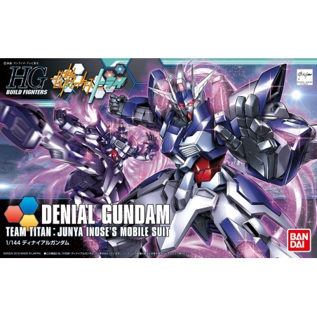 Figurka kolekcjonerska BANDAI HGBF 1/144 DENIAL GUNDAM