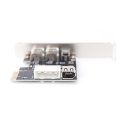 Digitus Karta PCI Express, Firewire 1394a (port 3+1)