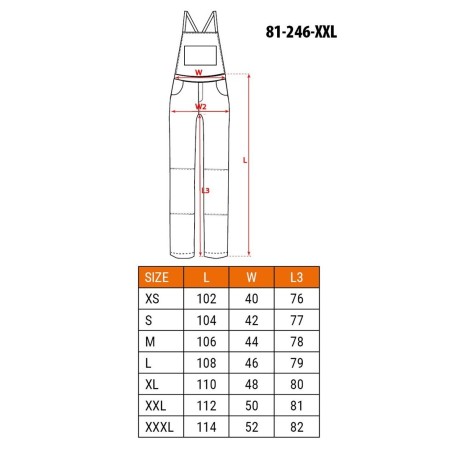 ubranie robocze NEO tools 81-246-XXL