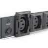 Digitus Listwa zasilająca PDU 19" Rack, 10x gniazdo C13, 2.0m, 1x wtyk C14, 10A, zabezpieczenie przeciążeniowe, profil